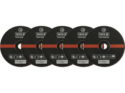Set Discuri Tăiat Metal, 75Mm