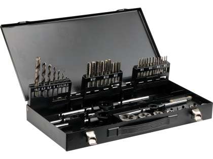 Set Tarozi Și Filiere Hss M3-12, 44 Buc