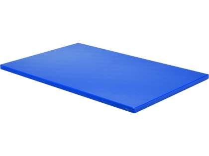 Tocător Plastic, Albastru, 450X300X13Mm