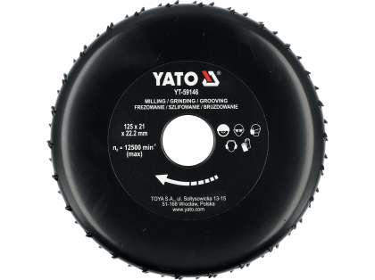 Disc Raspel Pentru Lemn 125Mm