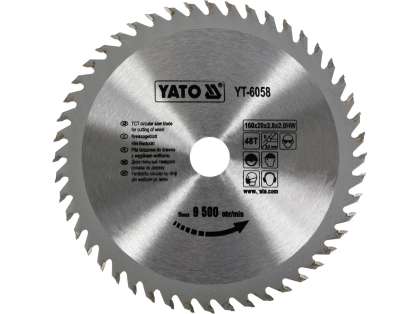 Disc Fierăstrău Wolfram Pentru Lemn 160X48Tx20Mm