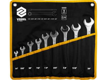 Set Chei Combinate Inch , 9 Buc