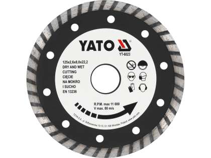 Disc Diamantat Turbo 125Mm
