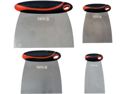 Set 4 Șpacluri Mâner Plastic