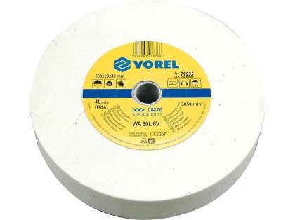 Disc Abraziv Pentru Polizor De Banc 200X20X40Mm