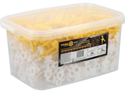 Sistem Nivelare Plăci 1Mm 700 Clips + 200 Pene + Clește