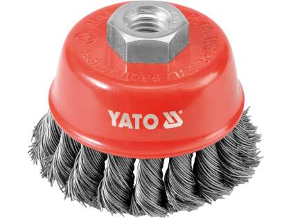 Perie Cupă 60Mm, Prindere M14, Cu Toroane Din Sârmă