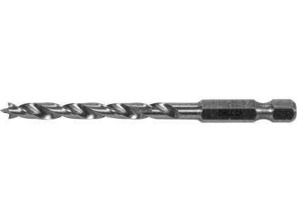 Burghiu Pentru Lemn 5Mm, Prindere Hexagonală