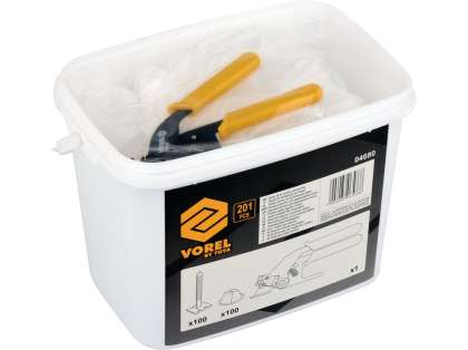Kit Pentru Nivelat Plăci Ceramice, 201 Buc