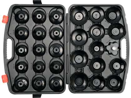 Set Chei Tubulare Pentru Filtru Ulei, 30 Buc