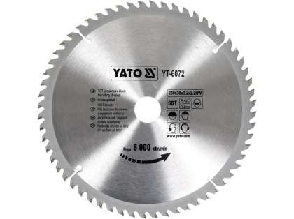 Disc Fierăstrău Circular Pentru Lemn 250X60X30Mm