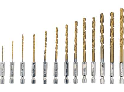 Set Burgie Pt Metal Prindere Hex, 13 Buc