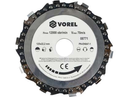 Disc Circular Pentru Lemn 125 Mm
