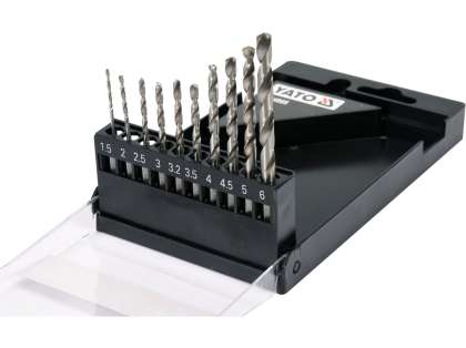 Set Burghie Metal, Prindere Hexagonală, 1,5-6,0Mm, 10 Piese