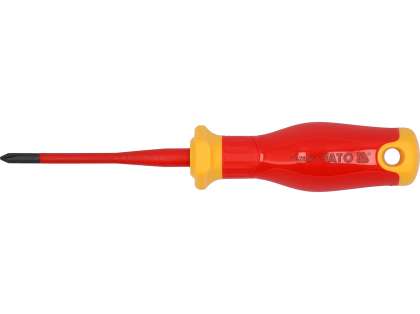 Șurubelniță Izolată Extra Slim Ph1X80Mm