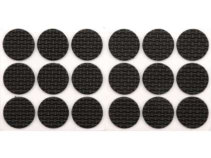 Suport Antiderapant, 25Mm, 18 Buc, Negru