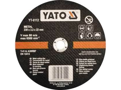 Disc Tăiat Metal 230X3.2X22Mm