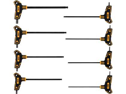 Set Chei Hexagonale Bilă Și Mâner, 8 Buc