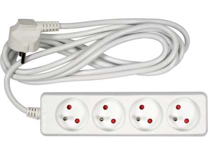 Prelungitor Cu Împământare, 4 Prize, 3M