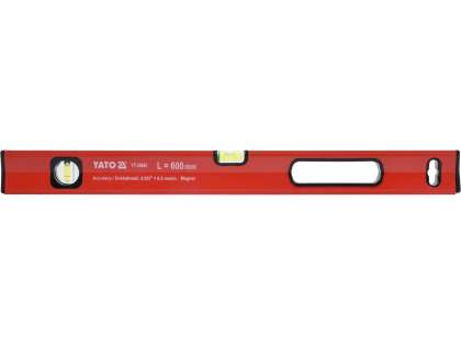 Nivelă Aluminiu, 2 Bule, 600Mm