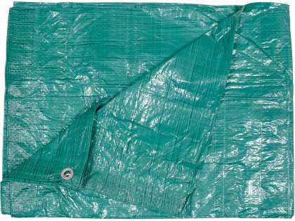 Prelată 5X8M, 57G/M2, Verde
