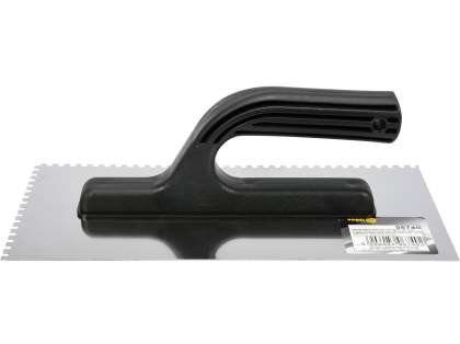 Gletieră Inox Crestată 270X125Mm, 4X4Mm