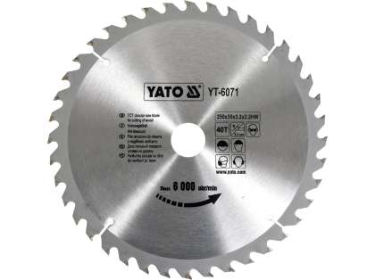 Disc Fierăstrău Circular Pentru Lemn 250X40X30Mm