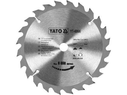 Disc Circular Pentru Lemn 205X24Tx18Mm