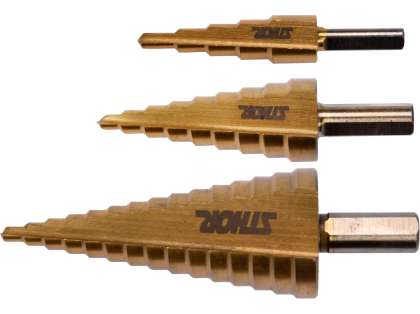 Set 3 Burghie În Trepte, 4-32Mm, Titan
