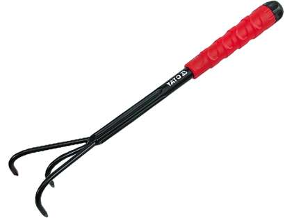 Cultivator 3 Gheare, Mâner Oțel, 420Mm