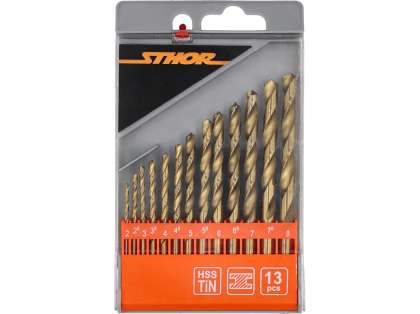 Set Burghie Pentru Metal Hss - Titan 2-8Mm, 13 Buc