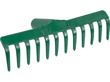 Greblă Metal 12 Dinți, Fără Coadă