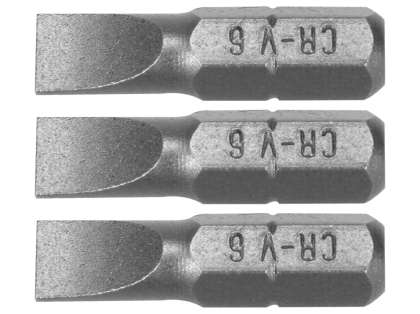 Set 3 Biți 1/4'' 6X25Mm