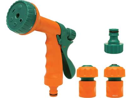Set Pistol Pentru Stropit Multijet 6 Funcții + Accesorii