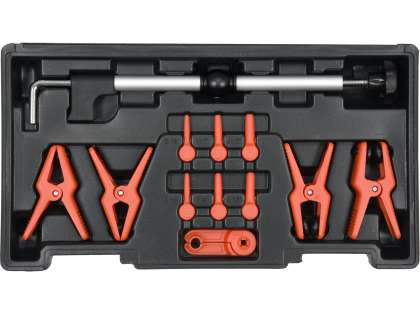 Set De Cleme Pentru Furtunuri Metalice Și Flexibile, 12 Piese