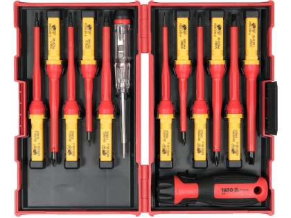 Set Șurubelniță Vde, 11 Capete Interschimbabile + Creion Tensiune