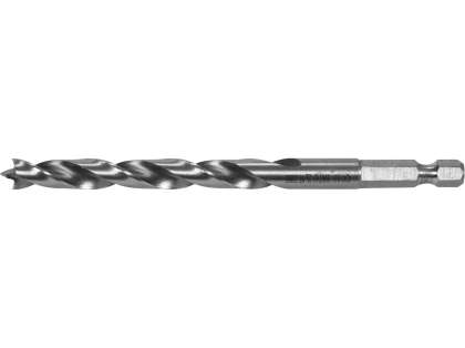 Burghiu Pentru Lemn 8Mm, Prindere Hexagonală