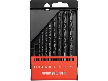 Set Burghie Metal Hss, 10 Buc, 1-10Mm