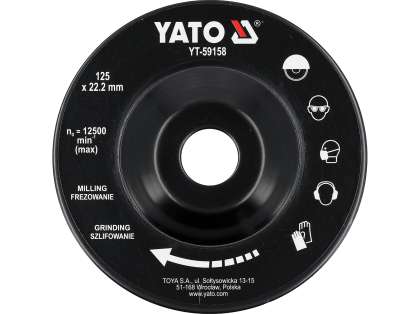 Disc Raspel Pentru Lemn 125Mm