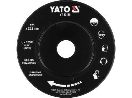 Disc Raspel Pentru Lemn 125Mm