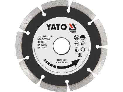 Disc Diamantat Segmentat Hs 125Mm
