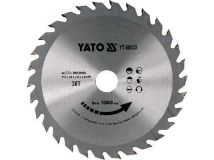 Disc Circular Pentru Lemn 150X30Tx20Mm