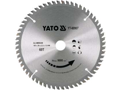 Disc Circular Lemn,180X20X2.2Mm, 60 Dinți