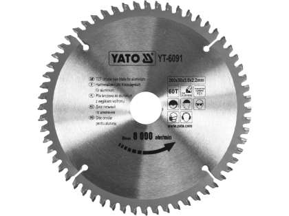 Disc Fierăstrău Circular Pentru Aluminiu 200X30X60Mm