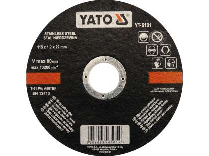 Disc Debitat Metale 115X1.2X22Mm