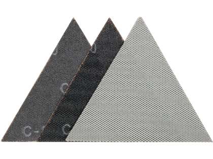 Plasa Abrazivă Triunghiulară Cu Velcro, 28Cm, 3Buc P120