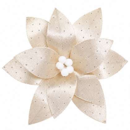 Floare Decorativa De Craciun 26x15cm Sysdh-a3025085