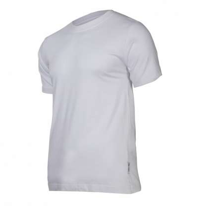 Tricou Bumbac / Alb - Xl