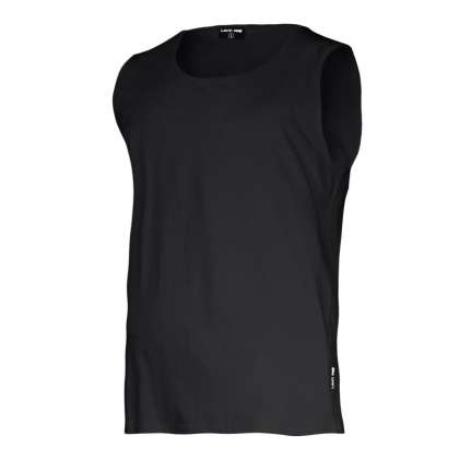 Tricou Bumbac Fara Maneci / Negru - S