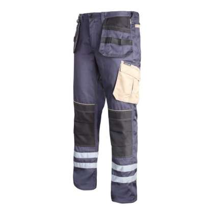 Pantalon Lucru Mediu-Gros Cu Reflectorizant - S